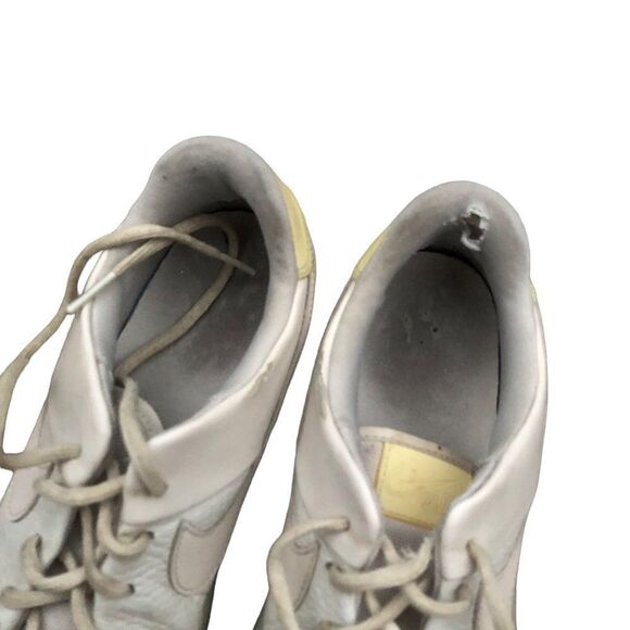 RARE 2018 Nike Air Force 1 Sage Beige Orange Size 9.5 - Picture 3 of 16